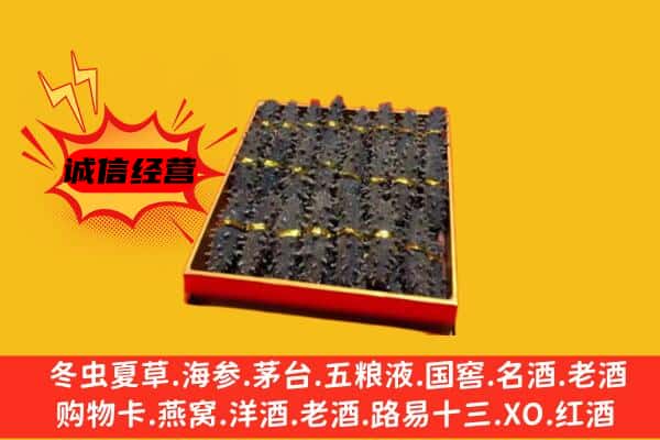 漯河市召陵回收海参